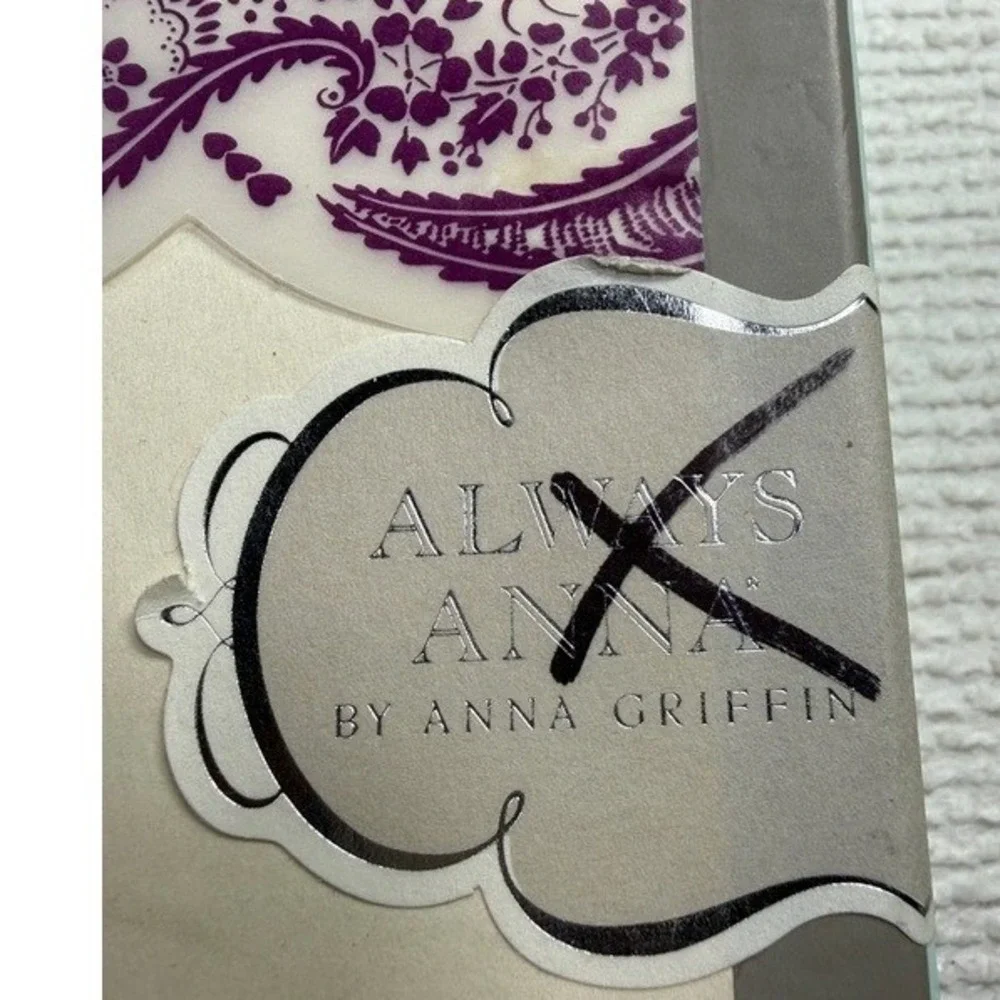 Always Anna by Anna Griffin Wedding Invitation Kit Purple Floral Vellum 25ct New